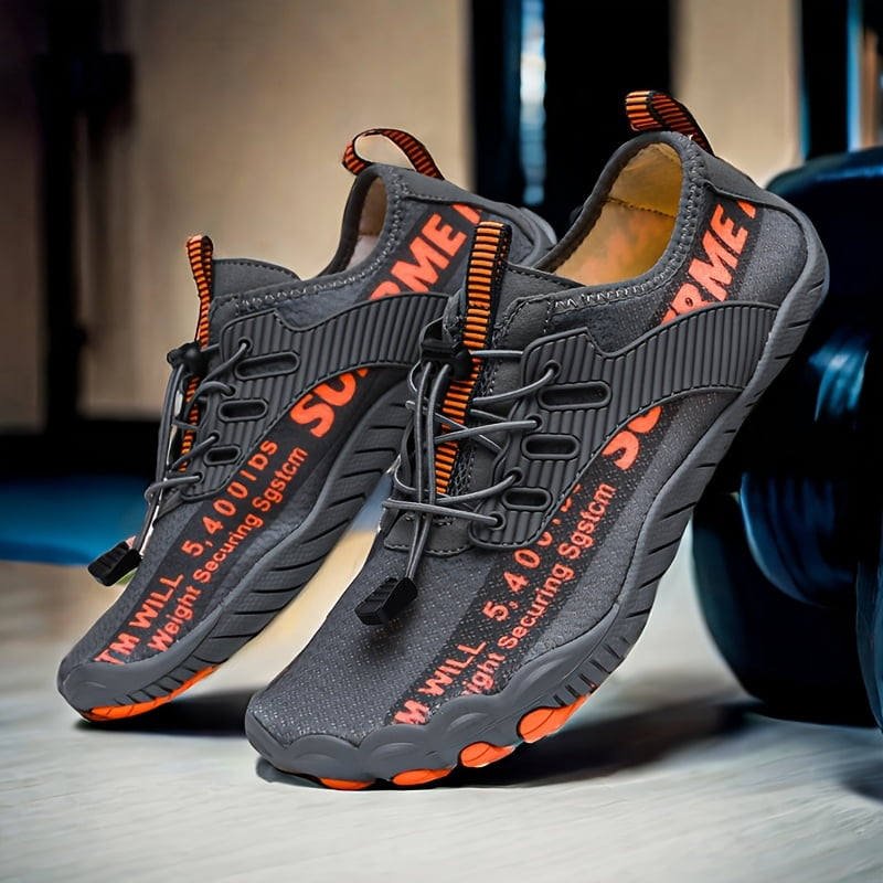 Men's Quick-Dry Water Shoes • Spring and Summer Outdoor Sports Hiking Shoes • Anti-Slip and Wear-Resistant Soles • Multifunctional Shoes for Canyon Wading, Gym Cross Training, Beach Water Sports