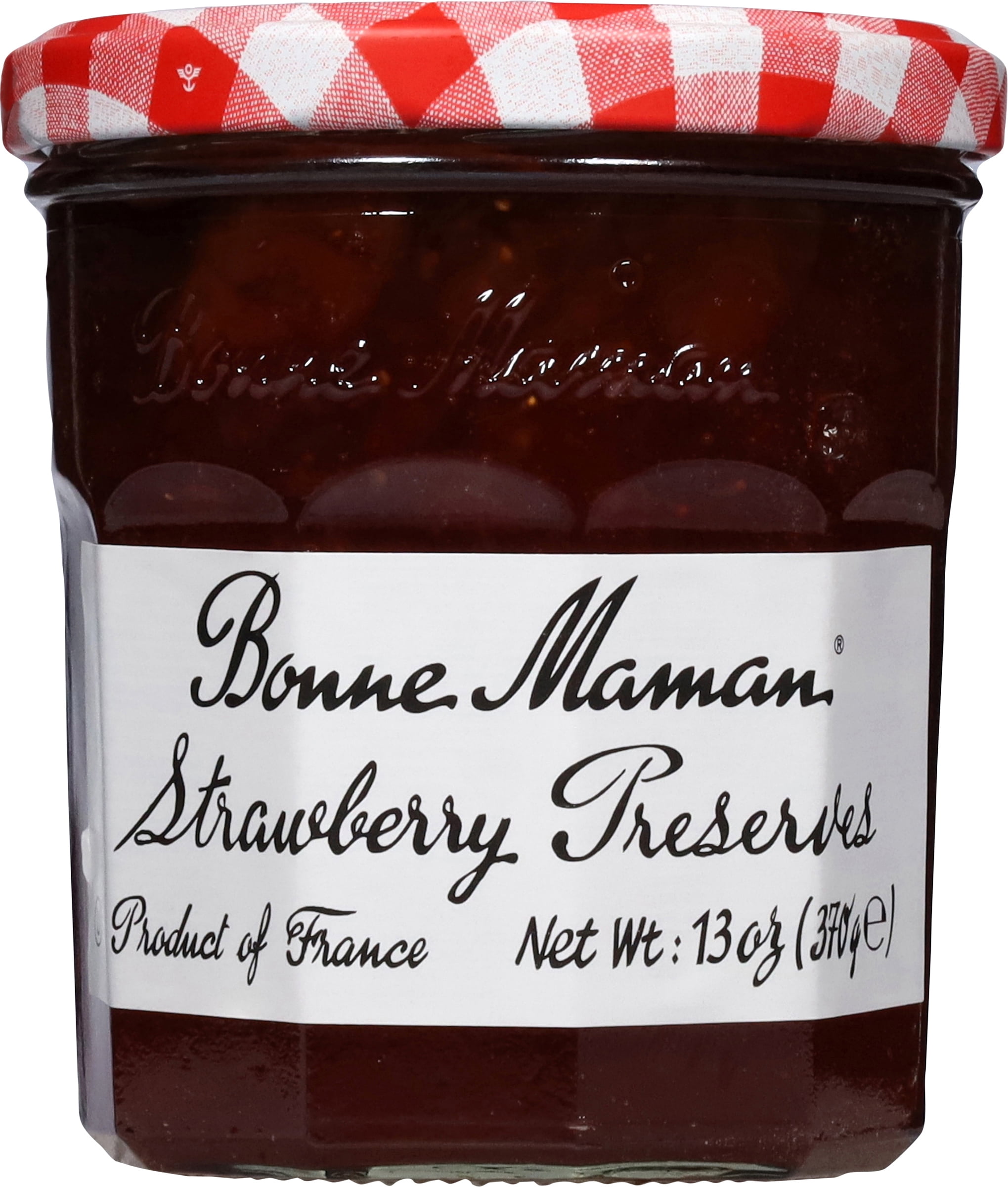 (6 pack) Bonne Maman Strawberry Preserves 13 oz