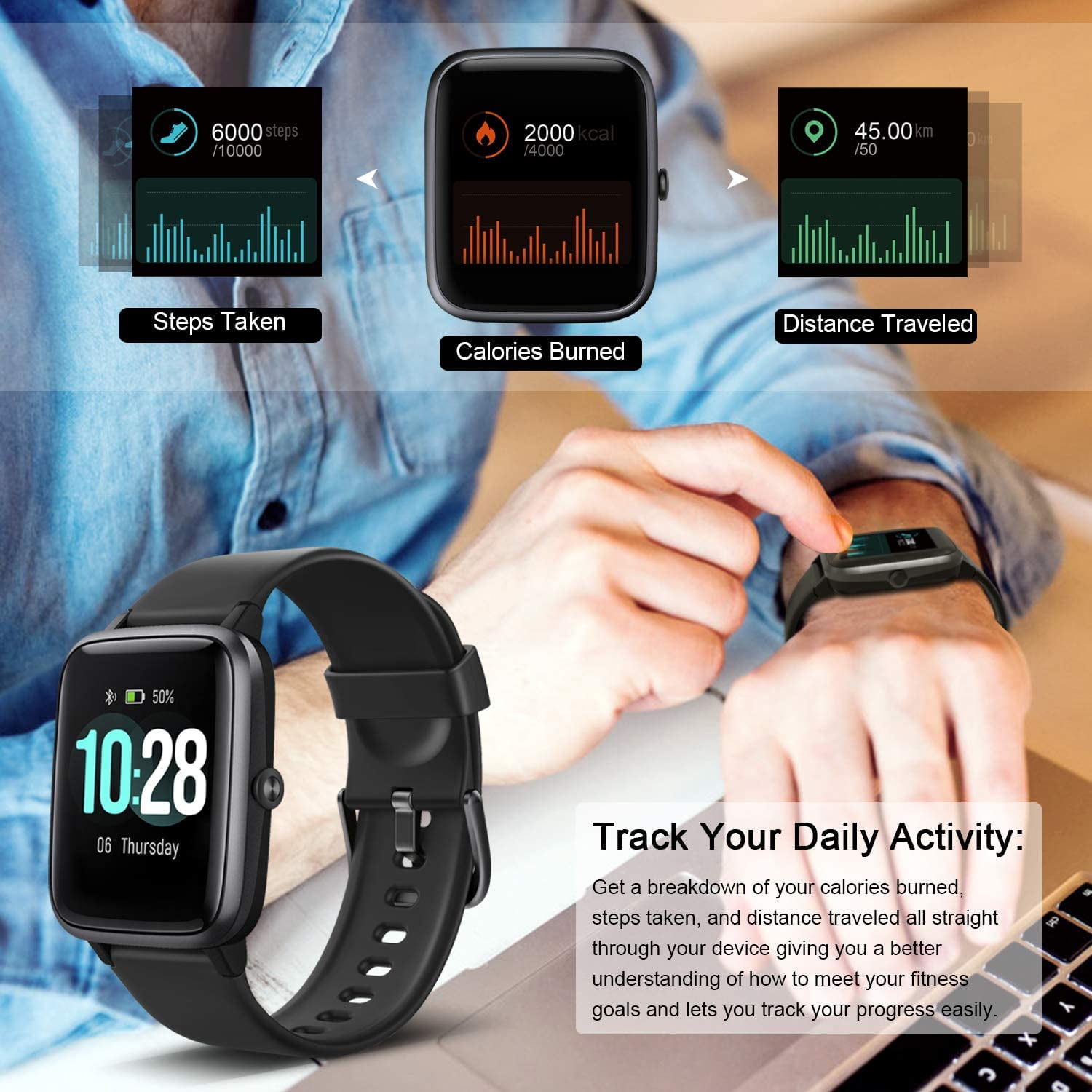 Id205l smartwatch review sale