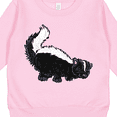 thumbnail image 3 of Inktastic Animals Cute Skunk Toddler Sweatshirt, 3 of 4
