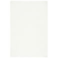 thumbnail image 2 of SAFAVIEH Ultimate Atanas Solid Plush Polyester Shag Area Rug, Ivory, 4' x 6', 2 of 6