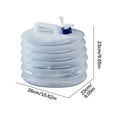 thumbnail image 2 of YOPTOP Contenant d'Eau de Camping Portable 5 Gallons Pliable avec Robinet - Seau de Stockage d'Eau Étanche, Robuste et Sans BPA avec Poignée pour la Randonnée en Plein Air, le Voyage, les Urgences et la Maison, b_base#46, 2 of 2