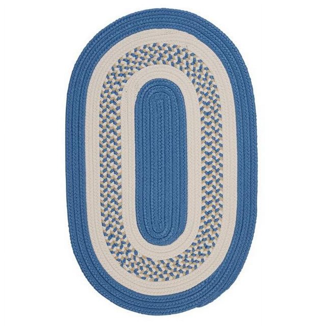 Flowers Bay - Bleu 8 Pieds Rond