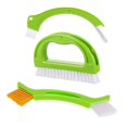 thumbnail image 1 of Juego de 3 cepillos para lechada, cepillos para azulejos de cerámica, cepillos para juntas de suelo, cepillos para grietas de fregadero de bañera y azulejos con mango oso de fresa Electrónica, 1 of 5