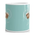 thumbnail image 3 of Me And You Two Lovers With Hearts Coffee Tea Ceramic Mug Office Work Cup Gift 11 oz, 3 of 3