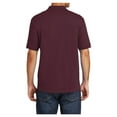 thumbnail image 2 of Mafoose Mens Core Blend Jersey Knit Male Polo Athletic Maroon L, 2 of 6