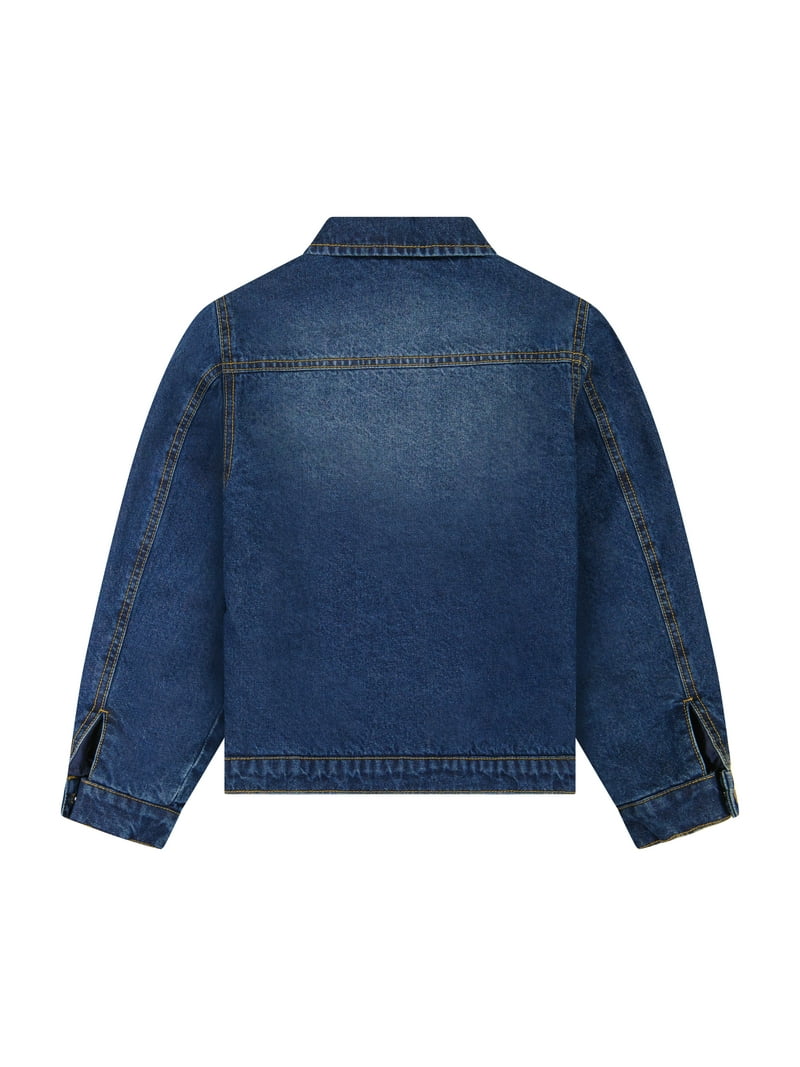 John Deere Boys Denim Trucker Jacket, Sizes 4-16 - Walmart.com