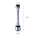 thumbnail image 2 of 2 Pieces 360 Degree Kitchen Filter Faucet Shower Extension Kitchen Sink Faucet Shower Head, 2 of 5