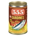 thumbnail image 1 of 555 TOMATO SAUCE WITH CHILI SARDINES 155g, 1 of 5