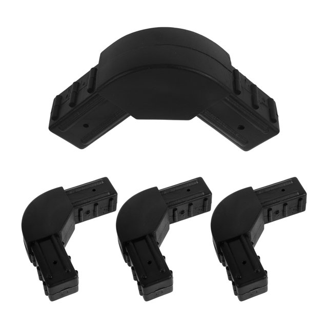 CRILSTYLEO 4Ud Conector En Ángulo Para Tubo Plástico De Marco De Con Bordes Suaves