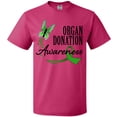 thumbnail image 3 of Inktastic Organ Donation Awareness- Butterfly Green Ribbon T-Shirt, 3 of 5