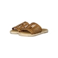 thumbnail image 5 of Women Leatherette Open Toe Caged Espadrille Slide Sandal 18475, 5 of 6