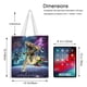 thumbnail image 5 of Metroid Dread Bolso de tela con estampado de lienzo para mujer, bolsa de compras reutilizable y estética, con cremallera interior, regalo para mujer, 35 × 40 cm., 5 of 6