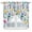 Multi, variant on Swag Valance Curtains for Windows, Flower Leaf Light Filtering Kitchen Curtains with Rod Pocket, Farmhouse Boho Spring Floral Green Pink Window Treatment Valances for Living Room, 28x36 - 2 PCS