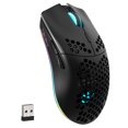 thumbnail image 3 of T66 3-Mode RGB Wireless Gaming Mouse - Ergonomic, Lightweight Design with Customizable Backlighting, Macro Programming Support, 650mAh Rechargeable Optical Sensor Mouse, 3 of 12