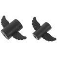 thumbnail image 4 of CIMAXIC 2PCS Cable Protector Protector Cartoon Wing Charging Data Sync Cable Saver Black,1.57"X1.06"X0.59", 4 of 4