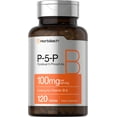 thumbnail image 1 of Suplemento Horbäach P-5-P de vitamina B6 activada, 100 mg, 120 comprimidos, 1 of 7