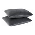 thumbnail image 1 of AeroSoft 2-pack Down Alternative Filling Cotton Queen Bed Pillows in Gray, 1 of 12