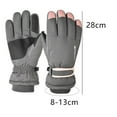 thumbnail image 2 of Winter Warm Gloves for Touchscreen Waterproof Thermal Snow Gloves, 2 of 5
