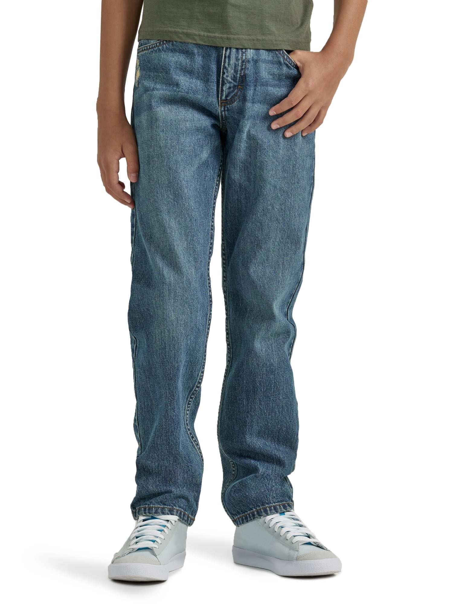 Wrangler® Boy's Relaxed Fit Tapered Leg Jean with Adjust-to-Fit Waistband, Sizes 4-18
