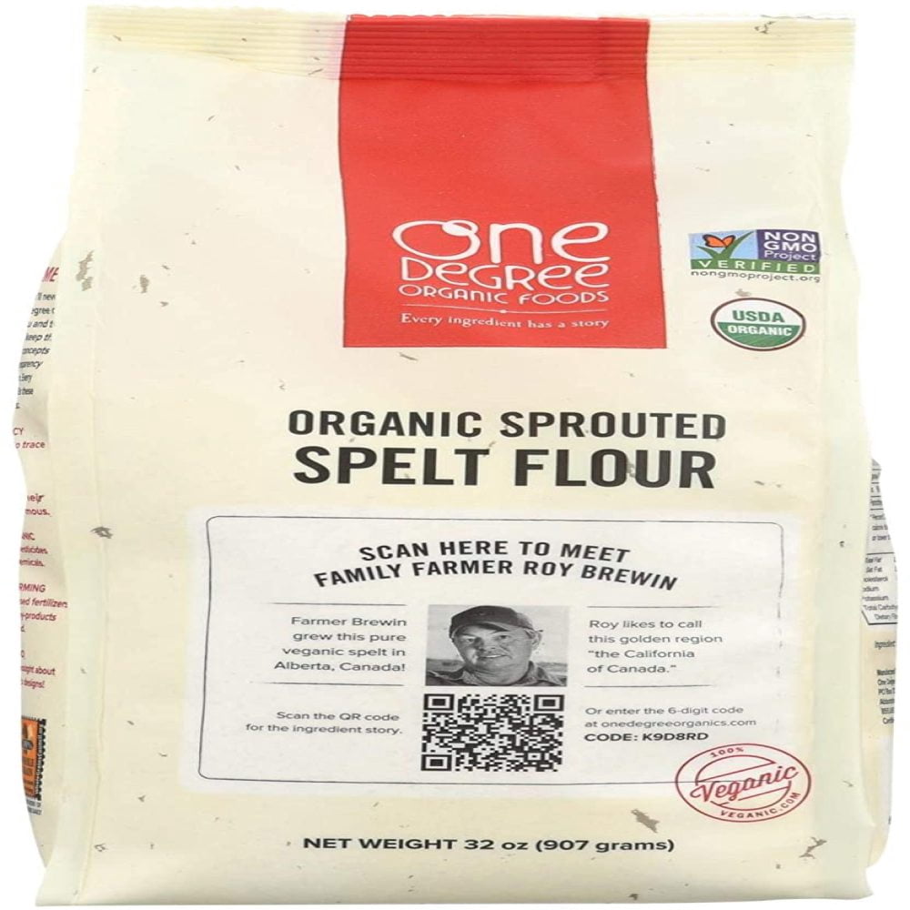 One Degree Organic Foods Sprouted Spelt Flour Organic Case Of 6 one-degree-organic-foods-sprouted-spelt-flour-organic-case-of-6