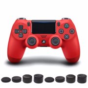 SonyPlayStation 4 DualShock 4 Wireless Controller With 8pcs Height-increasing Keycaps - Red New