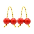 thumbnail image 1 of Yuarrent 2x bola rítmica instrumento de percusión de mano para niños bodas fiestas música enseñanza Shaker Ball Accesorios para instrumentos musicales D, 1 of 5