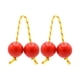 thumbnail image 1 of Naiovety 2x instrumento musical tradicional africano Aslatua percusión manual para concierto Kush Kash Accesorios para instrumentos musicales D, 1 of 5