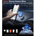 thumbnail image 6 of Strong Magnetic for iPhone 13 Pro Max Case, Compatible with MagSafe, Mil-Grade Drop Protection,[Built in Kickstand] Adjustable Kickstand for iPhone 13 Pro Max Case-Purple, 6 of 12