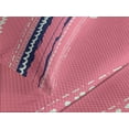 thumbnail image 4 of Ambesonne Coral Quilted Bedspread Set 3 Pcs, Doodle Lines, King Size, Coral Indigo Coconut, 4 of 5