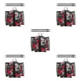 thumbnail image 3 of Justharion Basketball Bag Backpack Waterproof Mesh Pockets Volleyball for Football red 28CM 5Set, 3 of 6