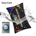 thumbnail image 6 of Lsque Mario Pattern Bedding Waterproof Pillow Protector Zippered Queen – Bed Bug Proof Pillow Encasement-20"x30", 6 of 6