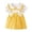 Yellow, variant on WAYUTE Girls Dresses Summer Baby Toddler Floral Print Sleeveless Dress for Toddler Girl Comfortable Play Outfit Casual Holiday,Yellow,Size 3-6 M
