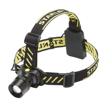Stanley Lighting Zoom Head Torch 300 Lumens