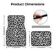 thumbnail image 5 of Balery Similar To Leopard Print Juego de 4 Alfombrillas para Auto, Revestimientos de Caucho Resistente, Diseño Antideslizante, 5 of 7