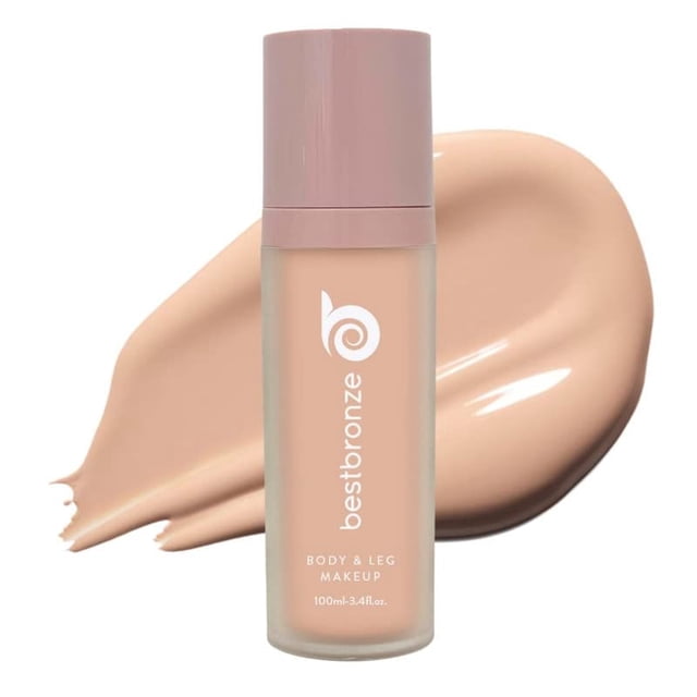 Mejor maquillaje para cuerpo y piernas de Bronze Bombshell - Maquillaje impermeable para piernas y base corporal - Maquillaje corporal para cicatrices, venas varicosas y corrector de piernas (N4.75 Be