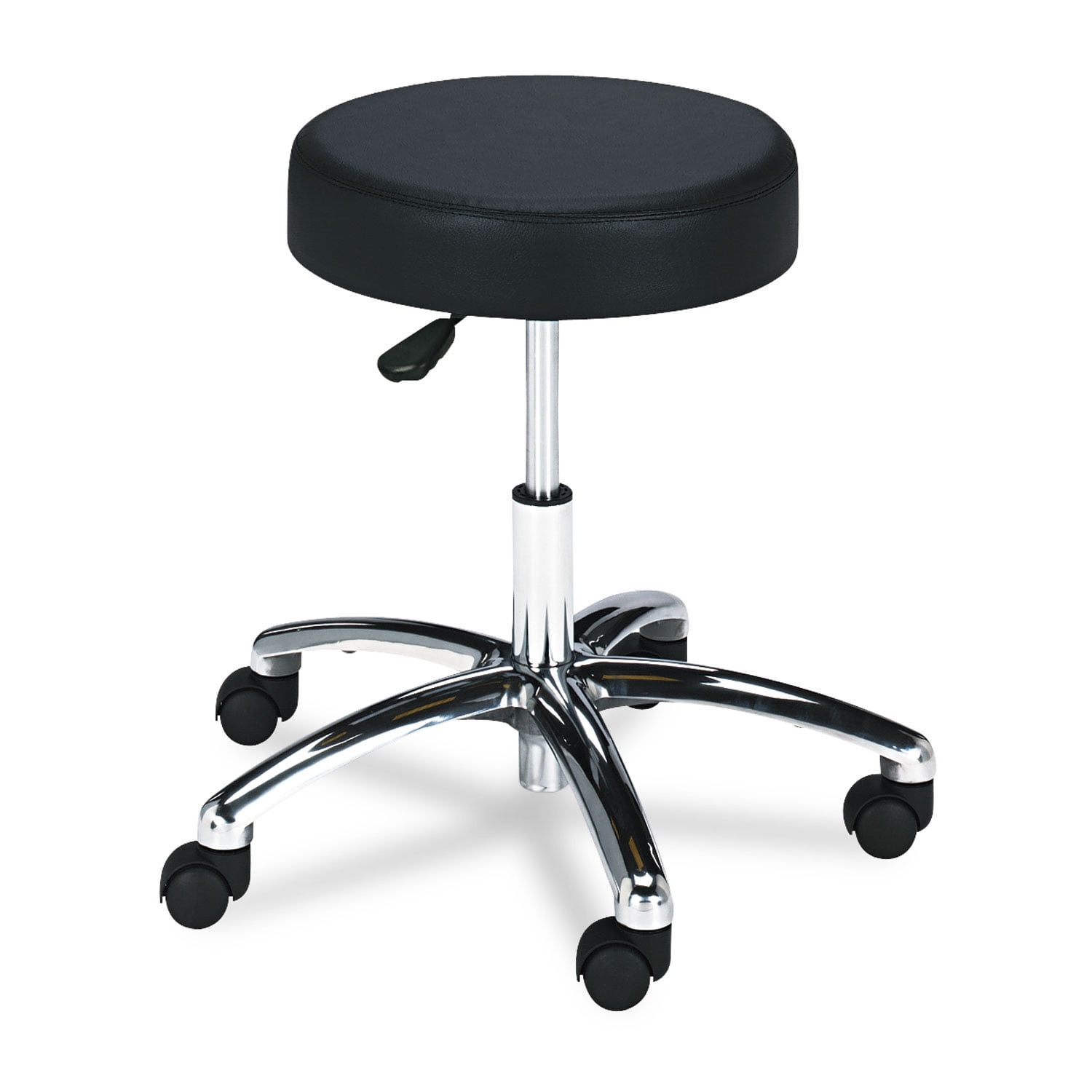 Safco Products Pneumatic Lab Stool Without Back, 22" Seat Height