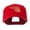 Red, variant on Basketball in Net Embroidered Cap - Black OSFM