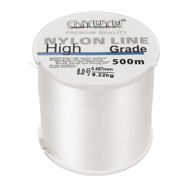 Uxcell 1640FT 20lb 8.0# Fluorocarbon Coated Monofilament Nylon