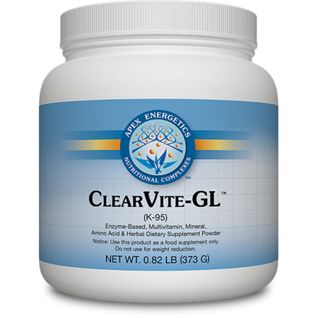 Apex Energetics ClearVite-GL Natural Berry Flavor (K-95) NET WT. 0.82 LB (373 G)