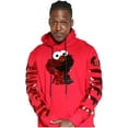 thumbnail image 4 of Sesame Street Elmo Sequin Hoodie for Boys and Men Officially Licensed Streetwear X-Large Red, 4 of 4