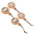 thumbnail image 5 of Here's a polished product description for your **4pcs Wooden Handle Bottle Opener**:\n\n \n\n**4 Pack Wooden Handle Bottle Opener – Round Design with, 5 of 5