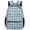 Color-1, variant on Medical Pattern Cute Seamless Oxford Cloth Backpack Double Zipper Hidden Pocket Casual Commute