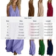 thumbnail image 6 of FAIWAD Maxi Dresses for Women Summer Sleeveless Loose Pleated V-Neck Sundresses Boho Beach Vacation Dress with Pockets, 6 of 7