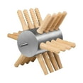 thumbnail image 4 of Máquina desplumadora de plumas de pollo, desplumadora de aves, estable, multiusos, portátil, ahorro de trabajo para gallinas de Guinea, aves de corral 24 dedos grandes SM SunniMix Desplumadora de pollos, 4 of 7