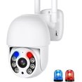 thumbnail image 1 of | C05 Cámara de Seguridad Exterior WiFi, ICsee O Tris Home App, 2MP Pan&Tilt 360 Grados, Mini PTZ Cámara Inalámbrica Exterior con Visión Nocturna con Audio Bidireccional, poyo Alexa,3MP con Alerta, 1 of 19