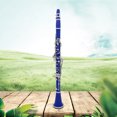 thumbnail image 4 of Clarinete Bb 17 teclas con estuche Instrumentos musicales de orquesta Instrumento de viento de madera, 4 of 7
