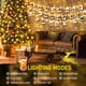 thumbnail image 4 of Cadena de luces LED KNONEW 123 m 1000 LED para exteriores, Navidad, color blanco cálido, 4 of 9