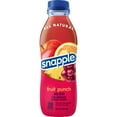 thumbnail image 5 of Snapple Fruit Punch Juice Drink, 16 fl oz, Bottle, 5 of 9