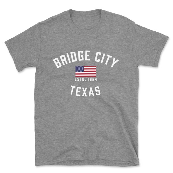 Bridge City Texas Patriot Men's Cotton T-Shirt